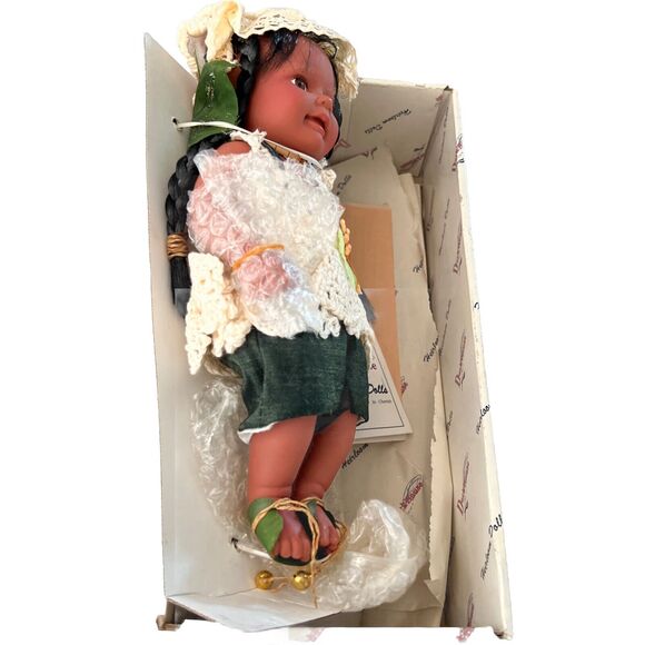 Geranium 11” Doll Figurine Duck House Heirloom Doll Vinyl Fantasy Fairy - Picture 4 of 8